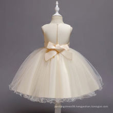 Beautiful New Fashion Designs Wholesale Organza Flower Girl Dresses For 7 Year Olds